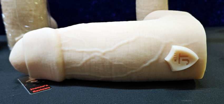 Image showing the surface details on the John's Tackle dildo