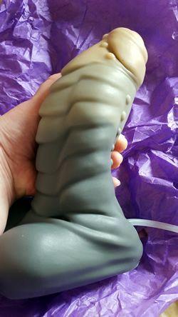 Silicone dildo sticky First date handjob