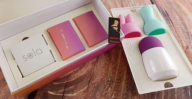 The packaging of the Sola Egg Massager is very well done and everything is held securely inside