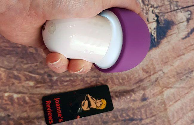 The Sola Egg Massager is very comfortable to hold in your hand and is so easy to use