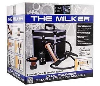 Image showing The Milker Dual Cylinder Deluxe Stroking Machine