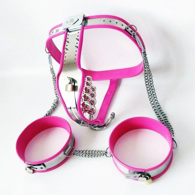 An excellent example of a modern female chastity belt from dottyaftermidnight.co.uk