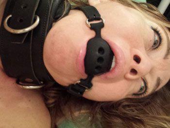 Image showing a ball gag