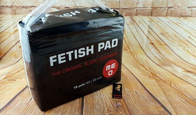 You get 15 black fetish pads in each pack