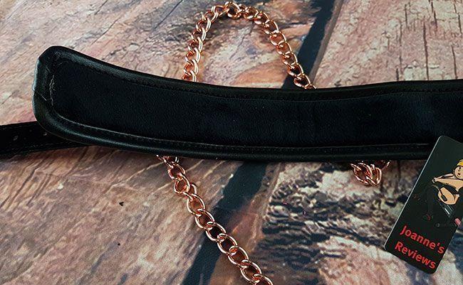 This collar has an incredibly soft and comfortable lining