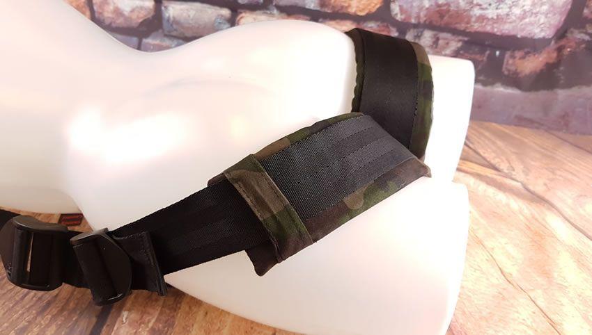 Image showing the padding on the Colt Camo Thigh Sling thigh loops