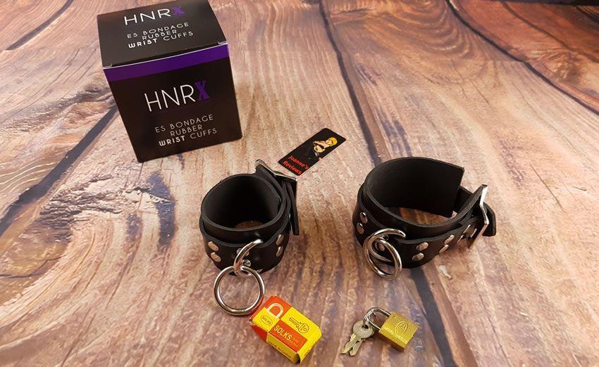 Image showing the packaging of the Honour HNRX Rubber Cuffs