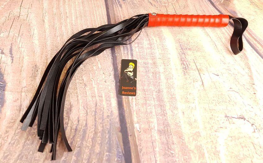 Image showing the black and red flogger