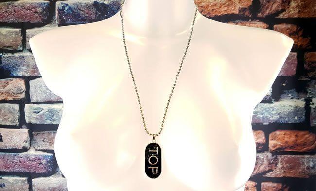 Image showing the necklace on a mannequin