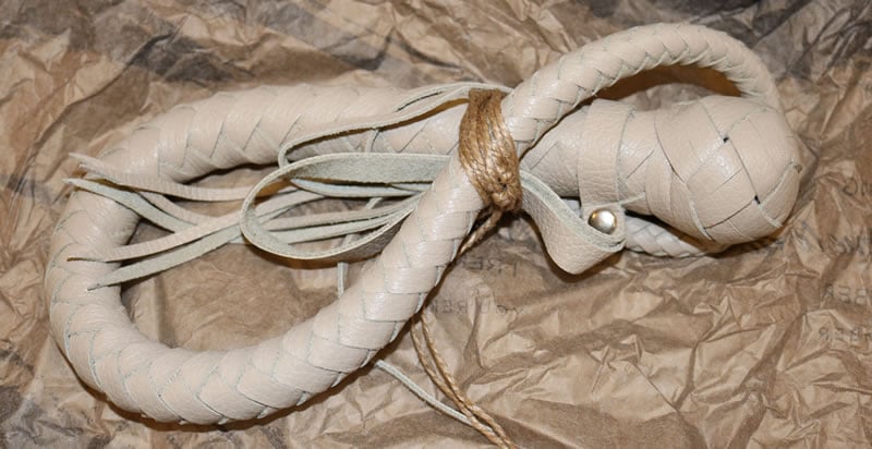 Image showing the neat presentation of this whip as it arrived from PCS