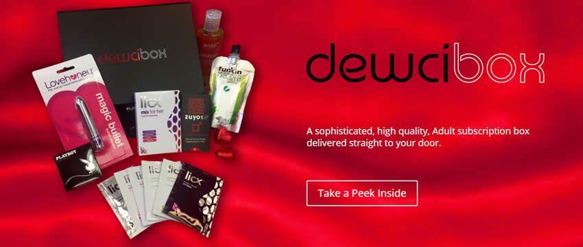 A great selection of products in the Dewci Box