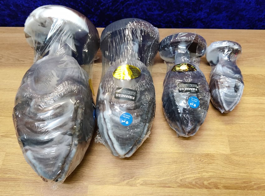 Image showing all four sizes of Alien Egg