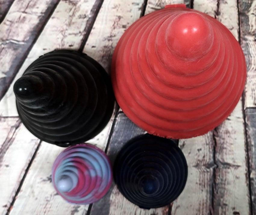 Image showing the gently rounded tips on Twisted from JTT