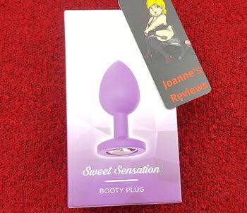The Sweet Sensations Booty Plug arrives in nice retail packaging