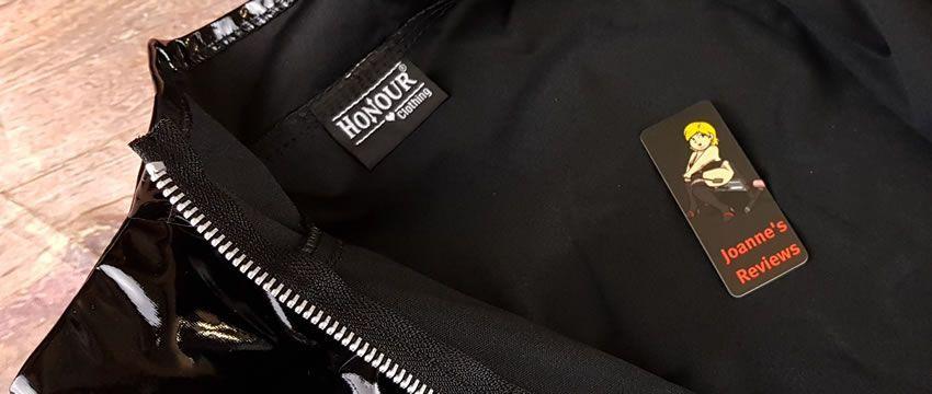 Image showing the strong zip and neat stitching