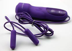 The two powerful vibrators make it a lot of fun to use