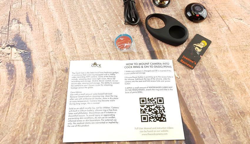 The Cock Cam come with instructions but download the fuller pdf one to make set up easier using the QR code