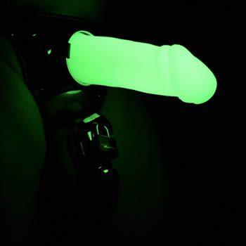 Adam Glow In The Dark Silicone Dildo