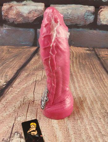 Image showing the XS Dragon dildo shrink wrapped