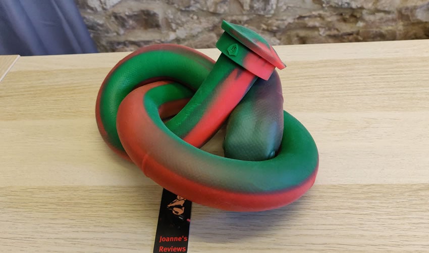 Image showing the flexibility of the Colon Snake