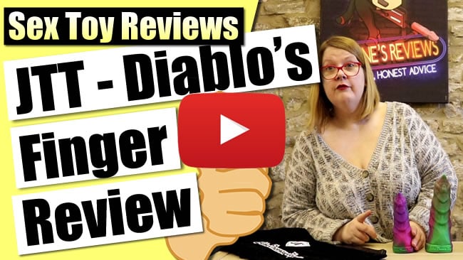 Diablo's Finger Silcone Dildo From John Thomas Toys