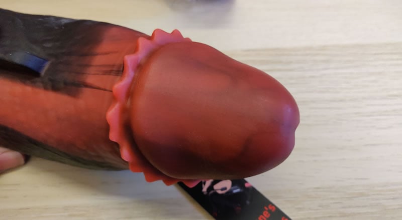 Image showing the Fusion colouration on the Godzillaz dildo