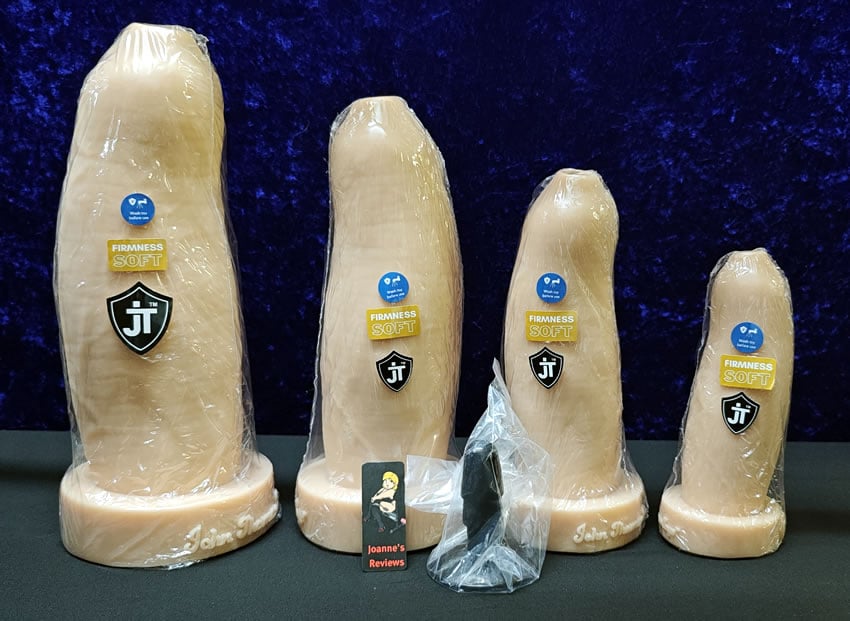 Image showing all four sizes of Landlord in their packaging