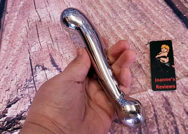 Image showing the Little Johnny Prostate Stimulator in my hand