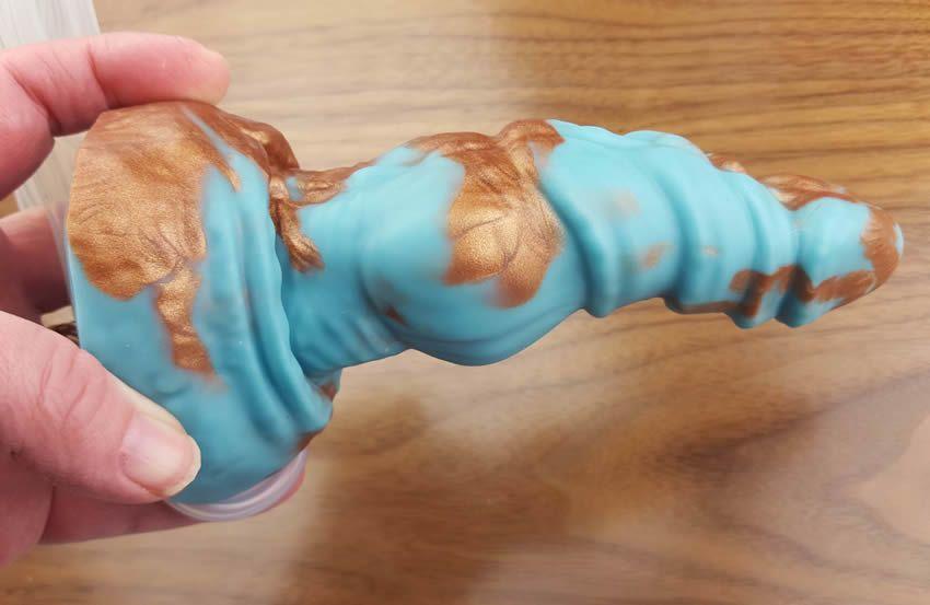 The Nova The Breeder dildo from Bad Dragon is a superb body safe silicone dildo