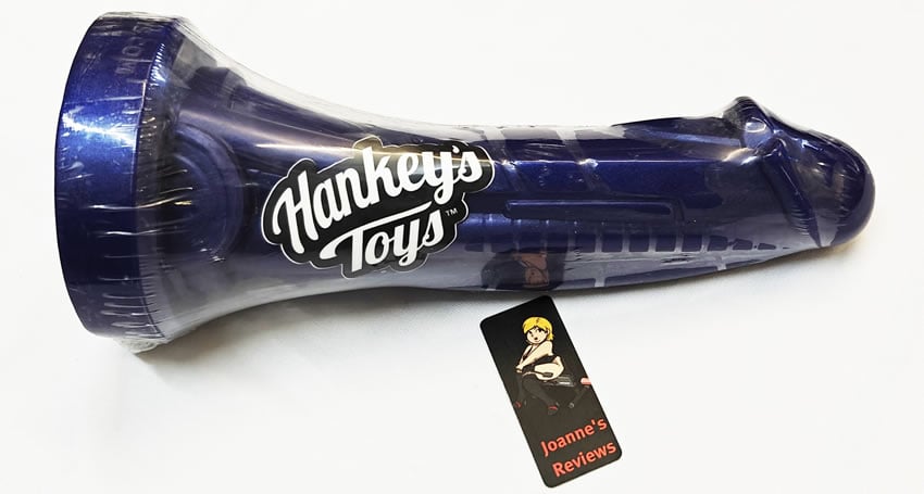 Image showing the minimalistic packaging of the Sex Machine dildo