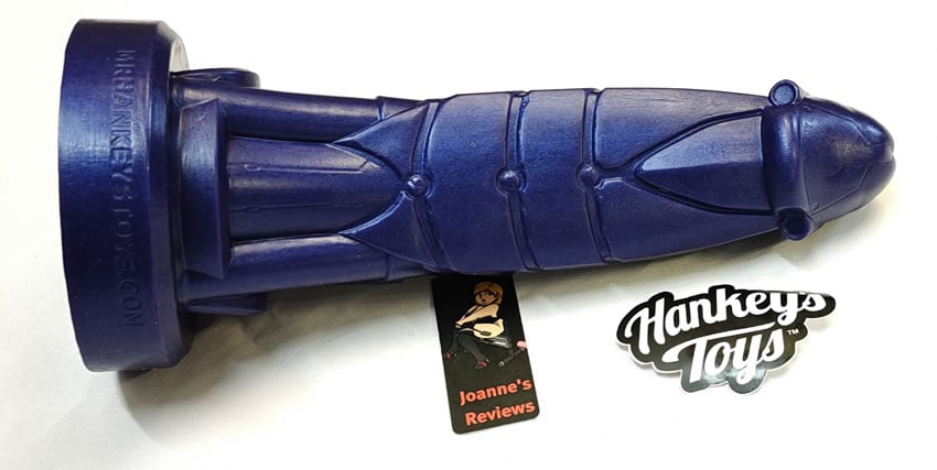 Image showing the textures on the Sex Machine dildo