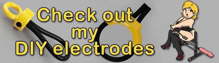 Découvrez mes électrodes de bricolage dans ma boutique