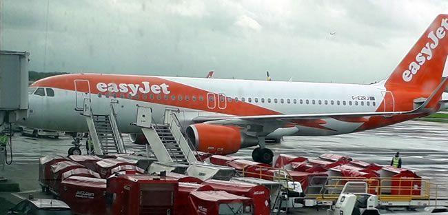 Our easyjet plane has the same initials as sub'r'