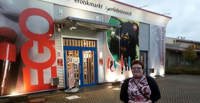 Welcome to a German sex shop
