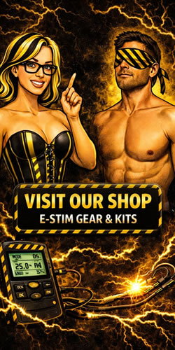 E_Stim Emporium, pour tous vos besoins en électro-sexe.