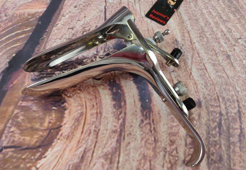 Image showing the Electro Speculum on its side