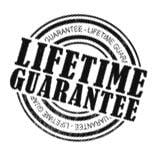 You get a lifetime guarantee