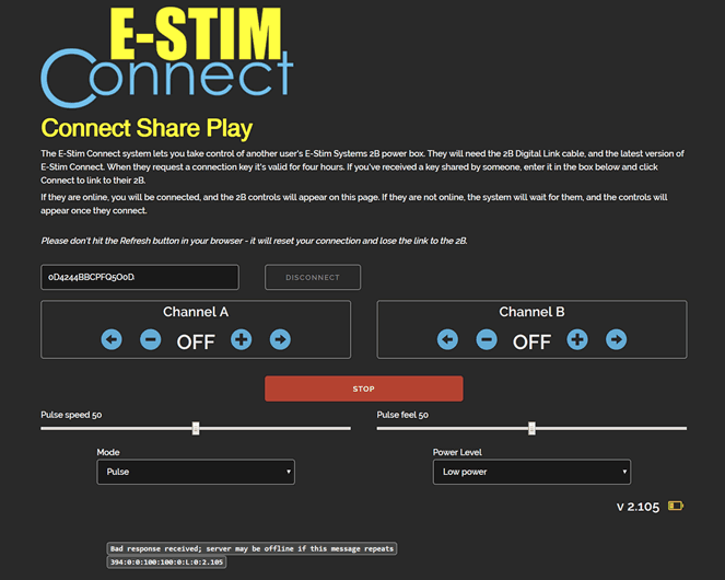 Image showing the 'drivers' web interface