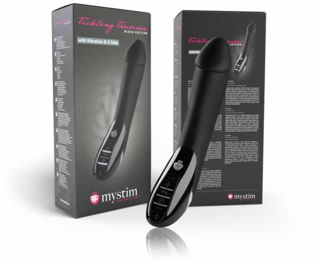 Image showing the packaging of the MyStim Tickling Truman