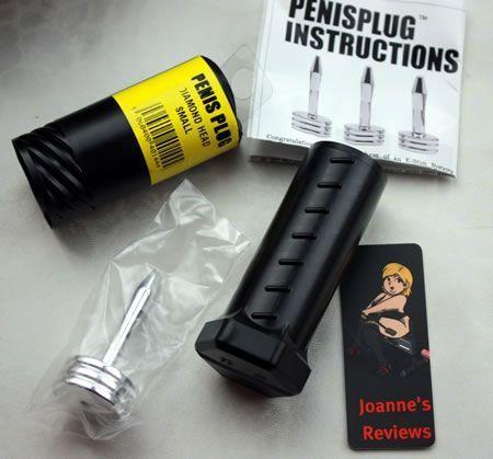 The Penis Plug comes in a great little storage tube with instructions
