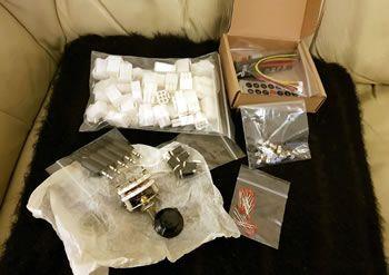 The first batch of parts have arrived