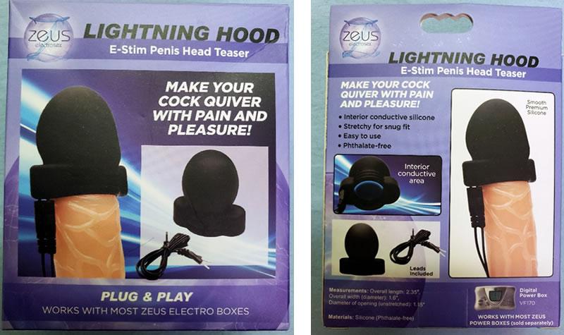 Image showing the packaging of the Zeus Lightning Hood