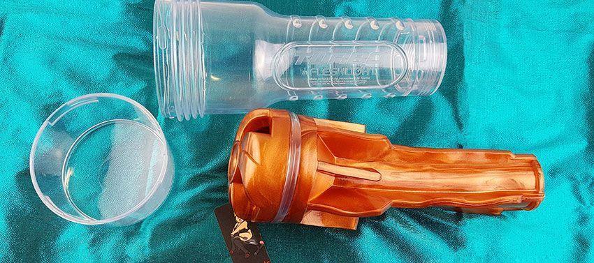 The Fleshlight Turbo is very easy to strip down for cleaning