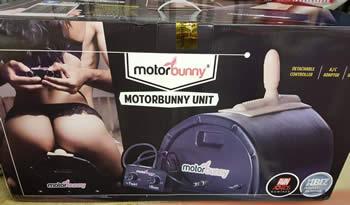 The motorbunny comes in attractive retail packaging
