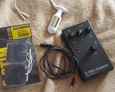 The e-stim kit is an amazing entry level kit for a female