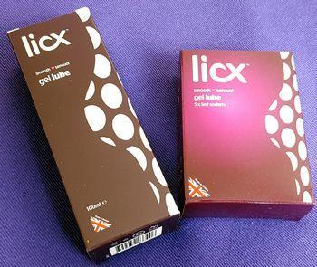 Licx gel lube is a great water based lube