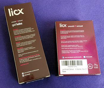 Licx gel lube is does not contain any spermicide