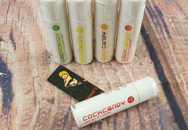 Image showing the five cock candy flavours