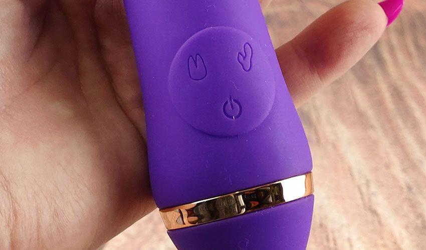 Image showing the three buttons on the Moregasm+ Boost Rampant Rabbit