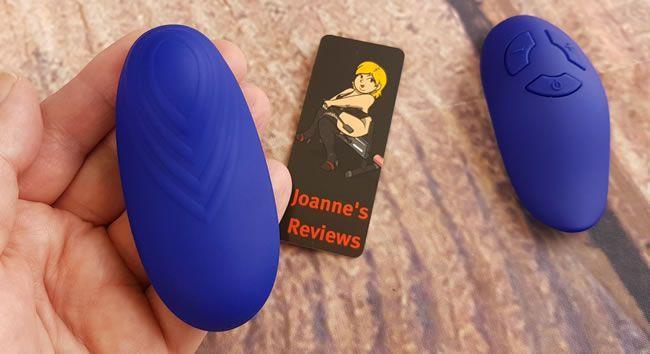 Image showing the raised textures on the remote panty vibe